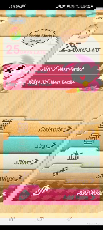 Lewat 25 hari, -ve saje 😅