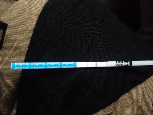 Assalamu'alaikum,Bun maaf mau tnya Sya sdh 5 hri terlmbat haid,dan sya coba tespek hasilnya ini.