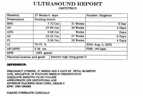 Sino po OB dito na pwede magshare ng thoughts nya about sa results ni baby @28 weeks? TIA