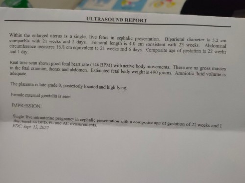 It's a Baby Girl! ❤️