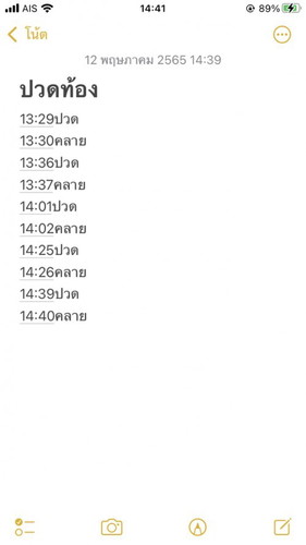 39+6ปวดท้อง