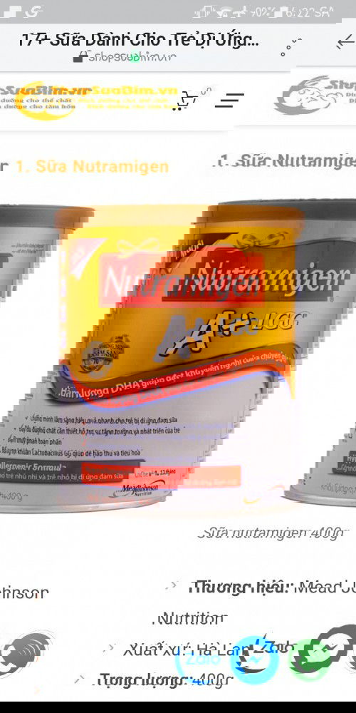 Có mom nào có bé bị dị ứng sữa bò không ạ? Có loại sữa nào dễ uống không ạ?