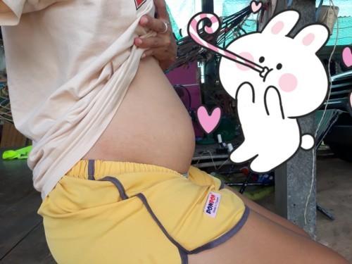 6เดือนแล้วท้องเล็กไปมั้ยค่ะแม่ๆ