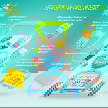 Assalamualaikum bunda".. Semoga selalu sehat ya.. Aku mau jual push walker nih ..