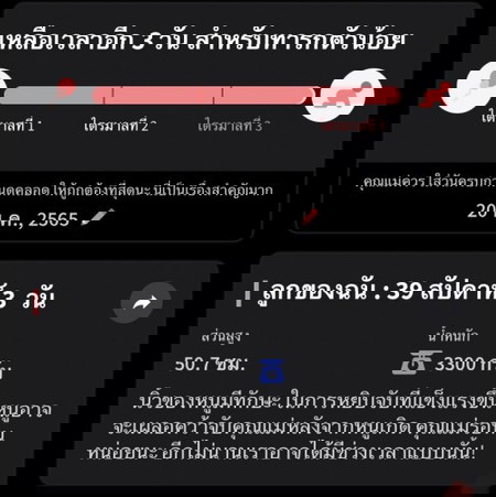 เหลือเวลาอีกแค่3วัน
น้องไม่ยอมมาเลยค่ะแม่ๆ ไม่มีอาการใดว่าน้องใกล้แล้วนะ แม่บ้านนี้ทำทุกอย่างที่ว่าจะช่วยแล้วค่ะ