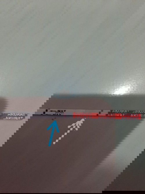 Assalamualaikum,bunda saya mau tanya tespek garis begini positif tidak ya