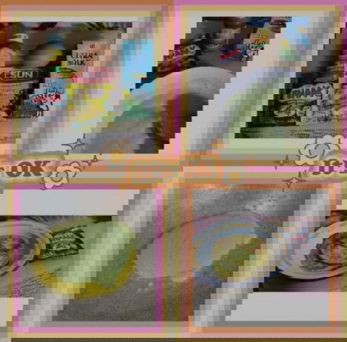 Pancake Bubur Sun (rasa pandan)