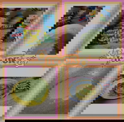 Pancake Bubur Sun (rasa pandan)