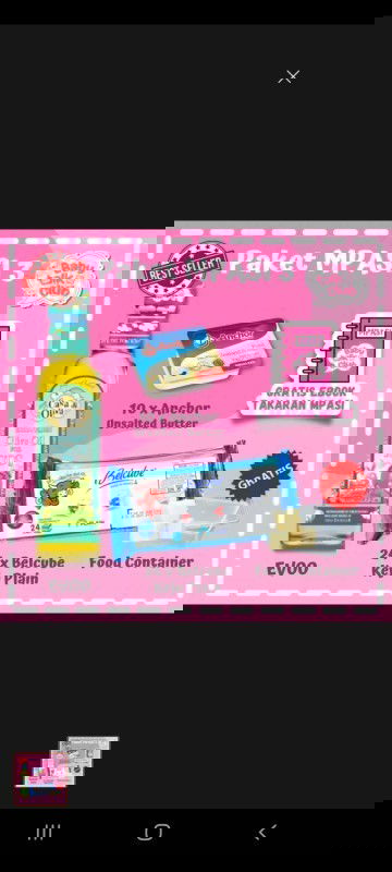 Takaran pemberian keju Belcube utk MPASI