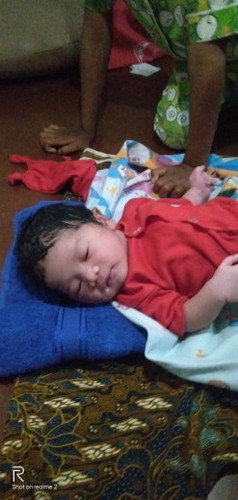 Alhamdulillah hpl 22 mei ,lahirnya pun 22 mei ☺️siapa yang hpl nya sama ya bunda