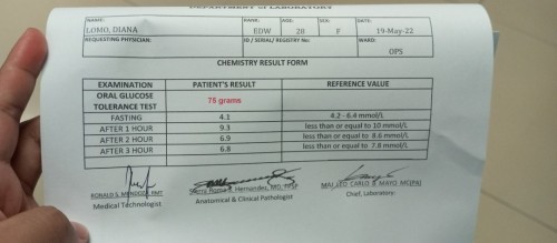 OGTT RESULT