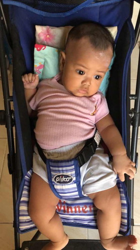 Kepala baby masih lemes