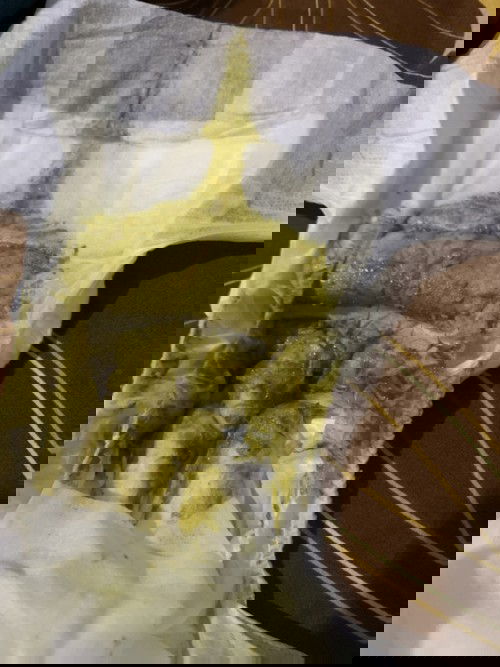 bab bayi hijau berlendir