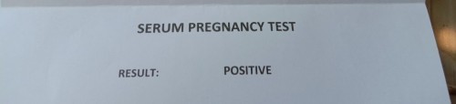 Blood serum test po ito, sure na positive na po na buntis ako sa result na ito, kahit may PCOS ako?