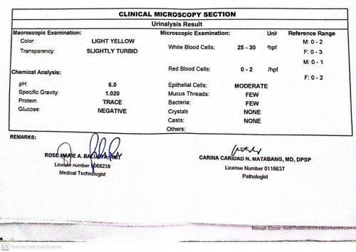 Mga mommy normal lang po ba yung result na to???