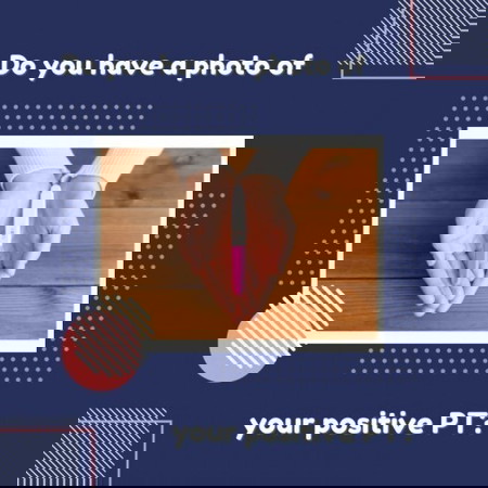 Do you have a picture of your positive PT?
