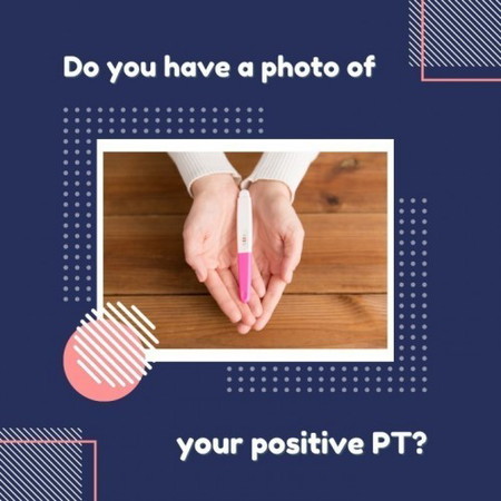 Do you have a picture of your positive PT?