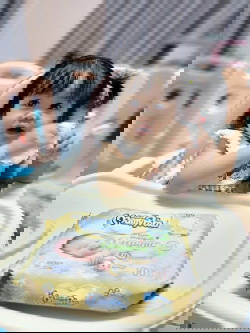 มาแนะนำทิชชู่เปียกสำหรับเด็กค่ะ😘