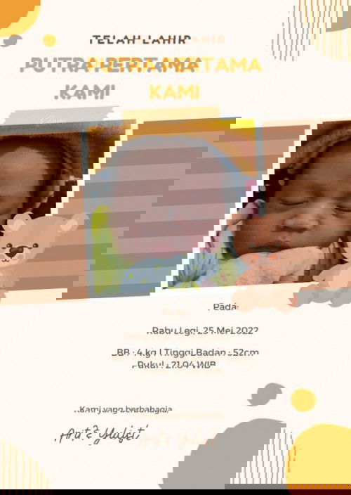 Hpl 22 Mei lahir 25 mei