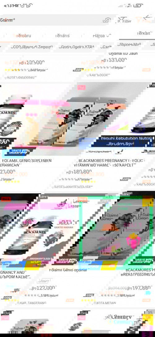 Vitamin, susu hamil trismester 1