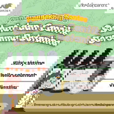 Pemenang kontes Sehat dan Cantik bersama Botanina 😍