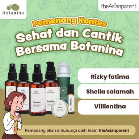 Pemenang kontes Sehat dan Cantik bersama Botanina 😍