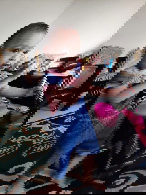 Alhamdulillah anak sudah bisa berjalan mandiri