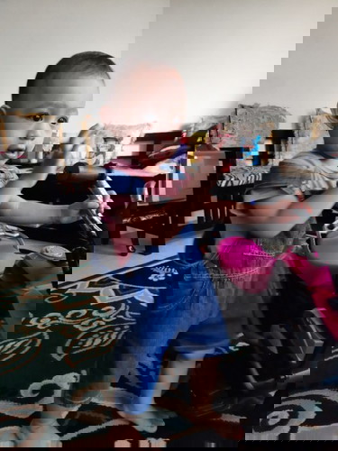 Alhamdulillah anak sudah bisa berjalan mandiri