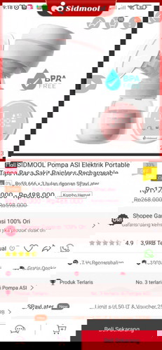 Bundaa pompa asi portabel yg bagus apa ya,ada rekomendasi ?
