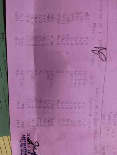 Pbasa nman po pls.Sa Monday pa po doctor namin.pki explain lng po ibig sabihin.thanks