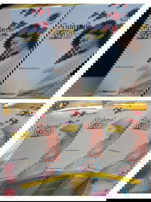 Gambar pada kemasan folamil gold