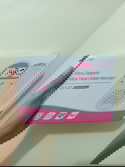 Selling my Fetal Doppler good as new po 🙂 with gel na po P450. Sampaloc Manila po location🙂