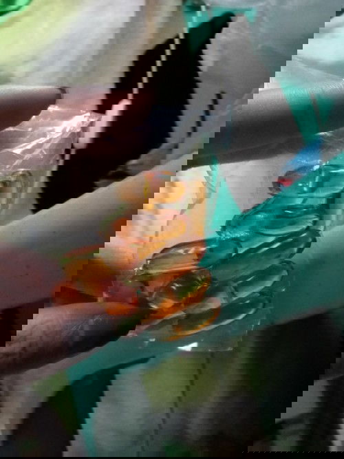 Pag inom ng vitamins.