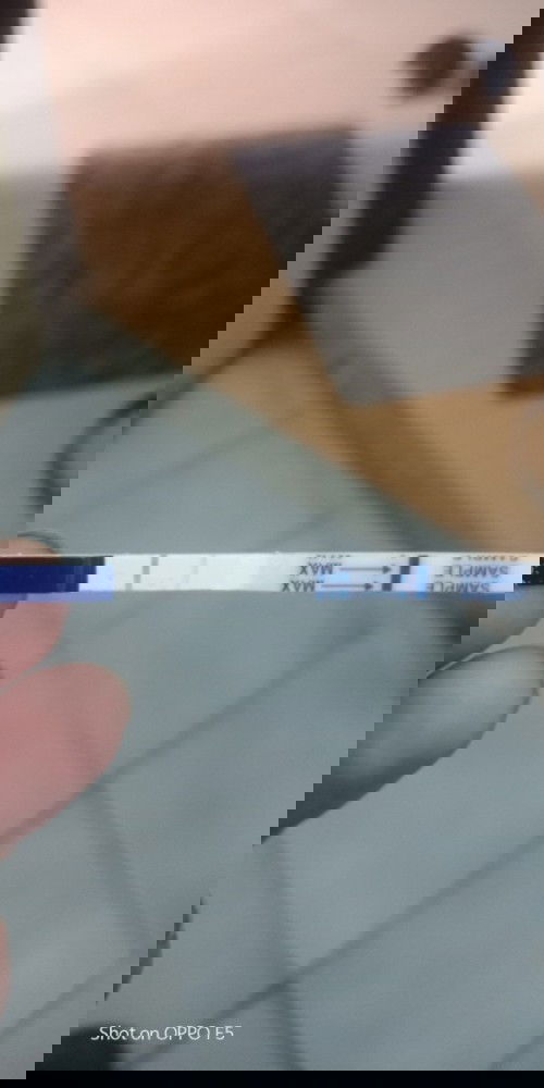 ตรวจแล้วขึ้น2ขีดจางๆแต่ไปหาหมอมาบอกไม่ท้องแล้วมีเลือดออกมาเยอะเหมือนเลือด ปจด