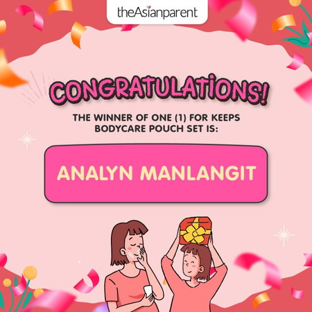 Naks naman! Congrats sa aming For Keeps bodycare pouch winner!!!