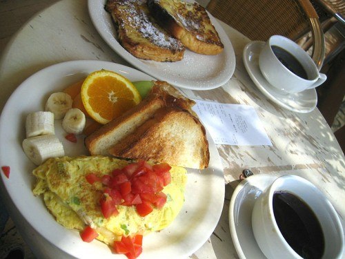 Whitebait Omelette