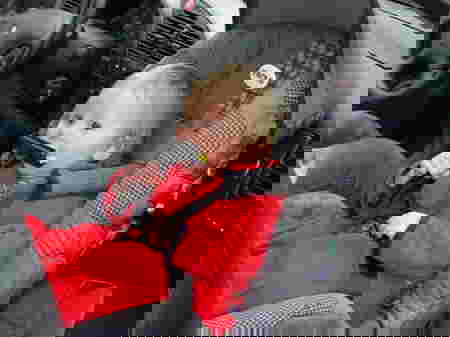 Safety information on car seats