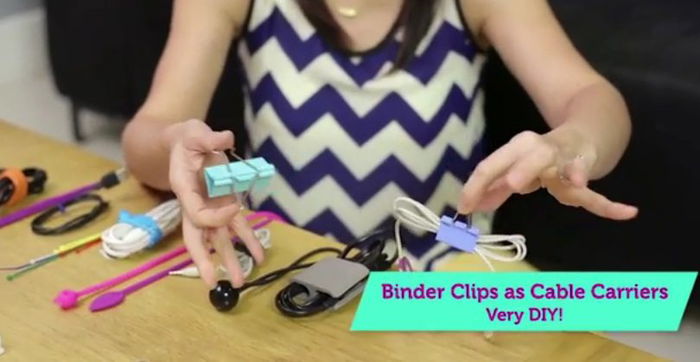 Home Organizing Tips: How to get rid of tangled cables and cords