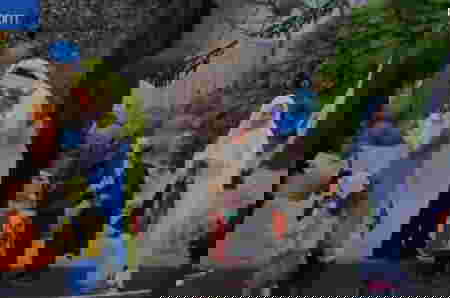 cute baby dressed as the pope