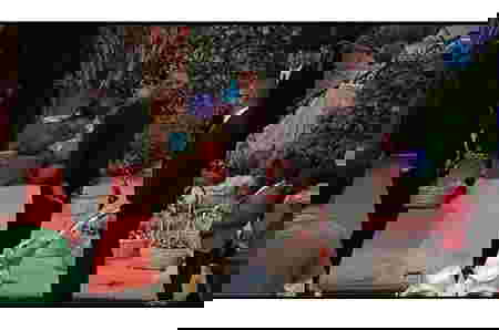 cute baby dressed as the pope