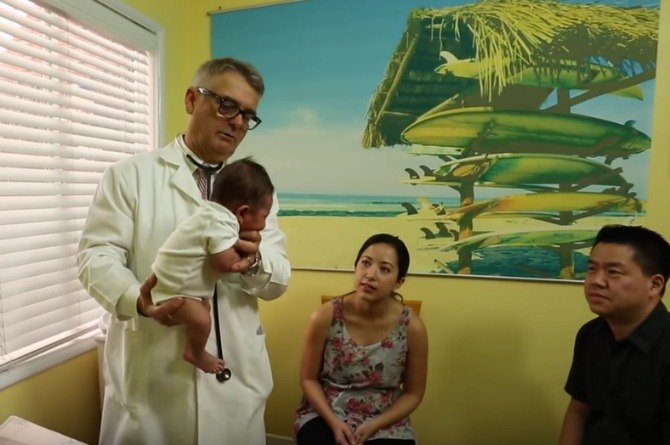Veteran Pediatrician reveals the secret to calming a crying baby