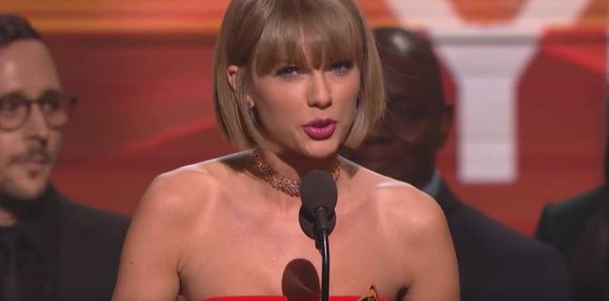 5 Lessons young girls can learn from Taylor Swift's Grammy speech