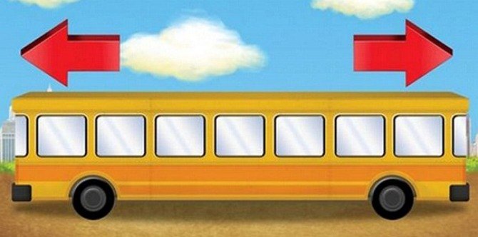 Which way is the bus going? The logic puzzle that's easy for kids but tough for adults