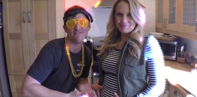 This couple announces pregnancy in the funniest way possible