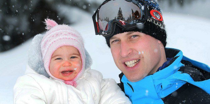 Why did prince William miss princess Charlotte's first easter?