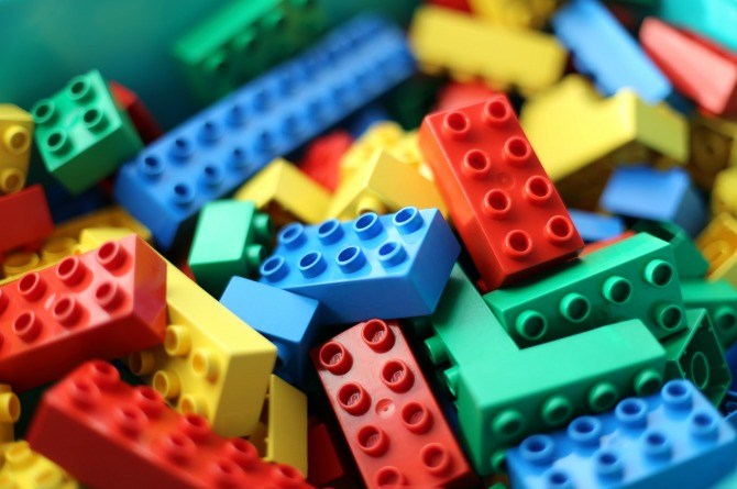stepping on legos