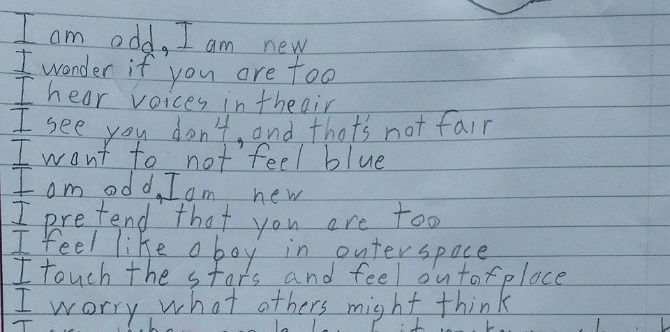 Viral poem by a ten-year-old describes what it’s like to live with autism
