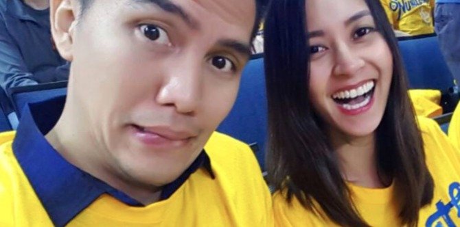 Is pumping in public awkward? Bianca Gonzalez pumps at an NBA game
