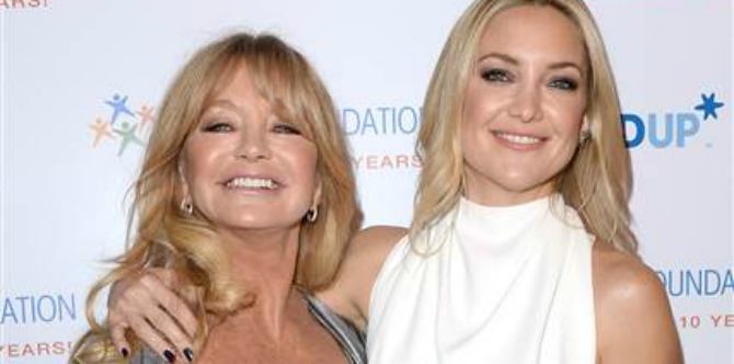 Kate Hudson talks about her inspiration: mom Goldie Hawn
