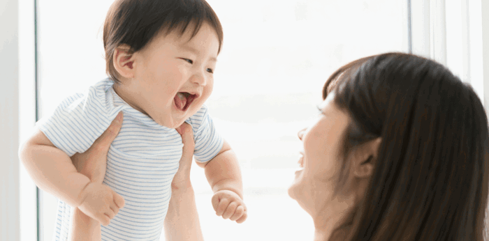 Baby's milestone: how to make baby smile